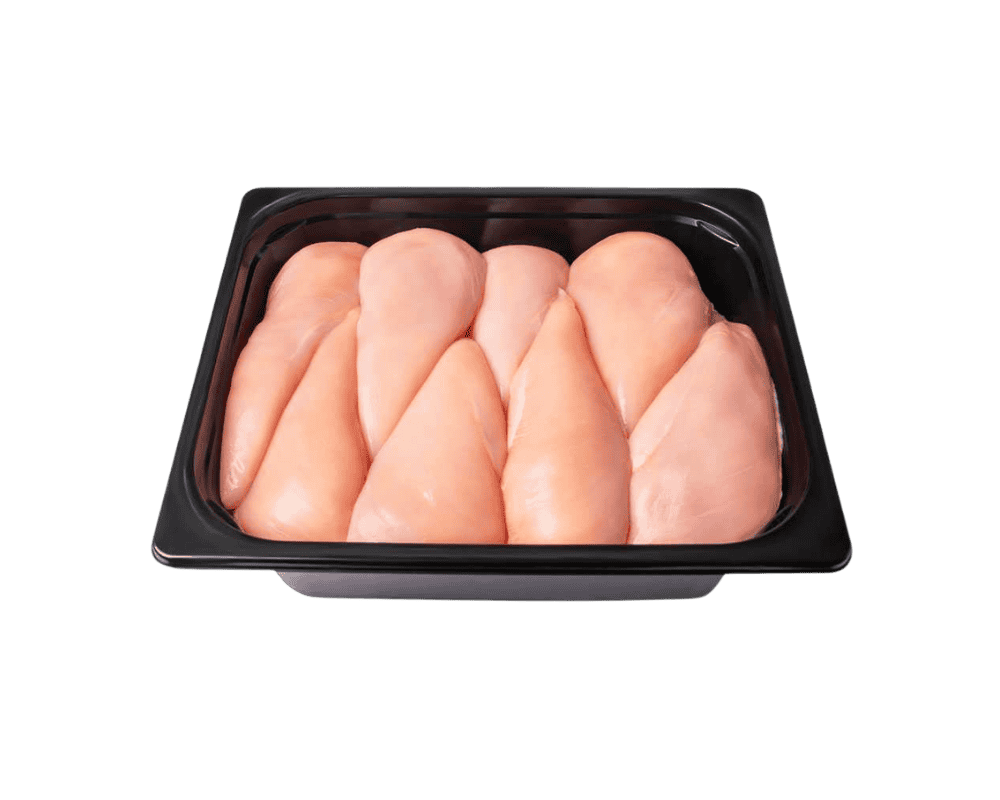 Escalope-de-poulet-5kg-barquette- Escalopes de Poulet Halal – Barquette 5kg – Image 1